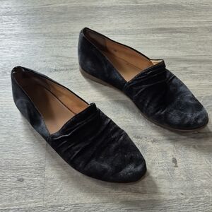 Franco Sarto Black Loafers